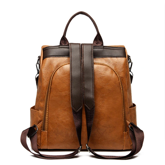 Womens fashion Anti-Theft backpack