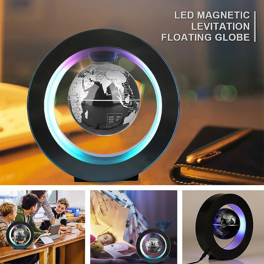 Levitating Globe LED Lamp