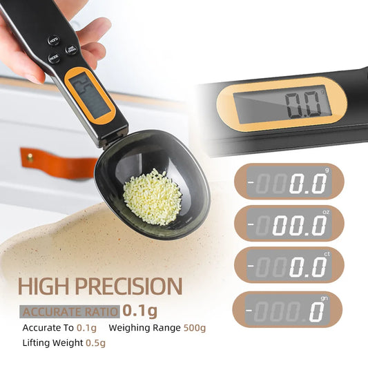 LCD Digital Measurement Spoon Kitchen Scale
