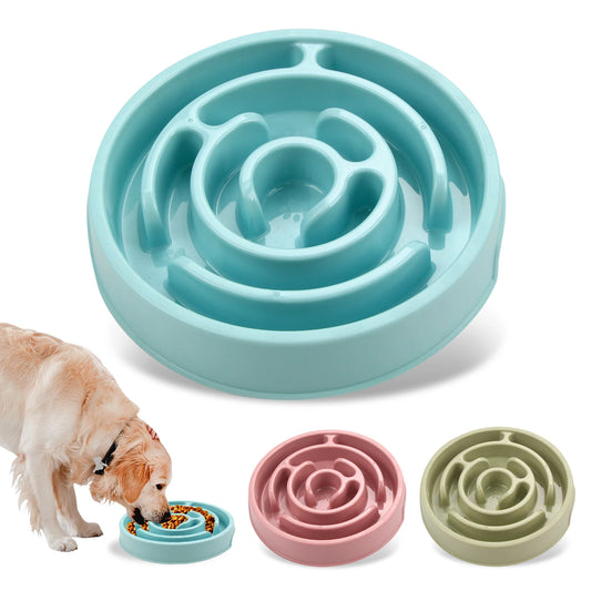 Pro-Slow maze dog bowl