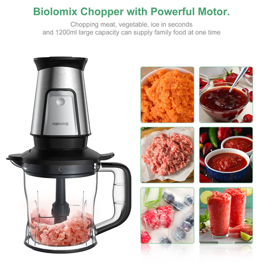 BioloMix 3-in-1 Food Processor & Blender 700W