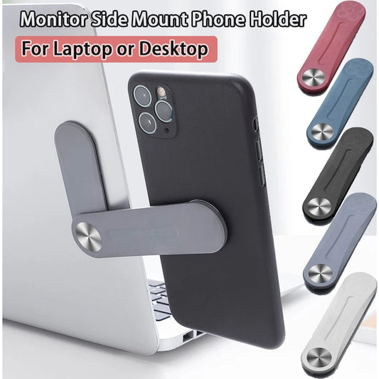 Monitor Side Mount For Laptop or Desktop for Smartphone