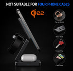 Foldable 3-in-1 Qi2 Wireless Charging Station