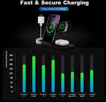 3-in-1 Wireless Charging Station — Foldable Magnetic Fast Charger