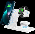 3-in-1 Wireless Charging Station — Foldable Magnetic Fast Charger