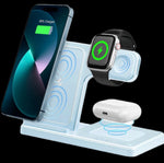 3-in-1 Wireless Charging Station — Foldable Magnetic Fast Charger