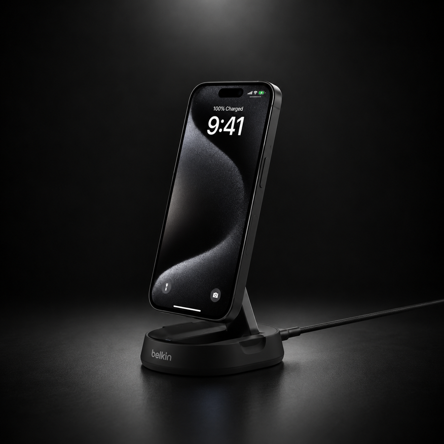 Foldable 3-in-1 Qi2 Wireless Charging Station