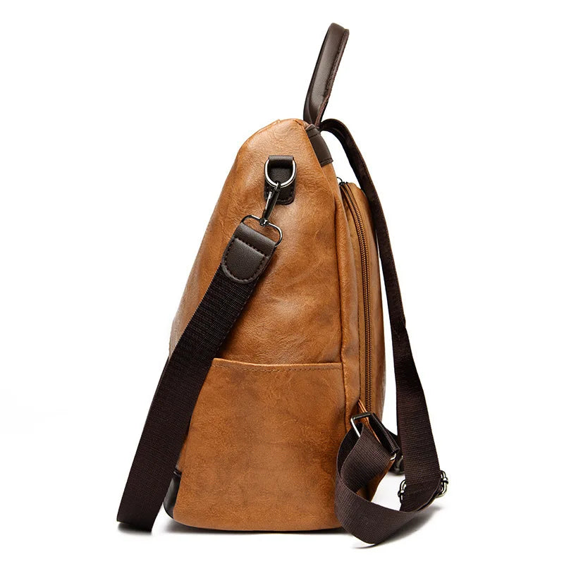 Womens fashion Anti-Theft backpack