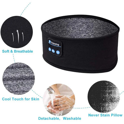 Bluetooth Wireless Headphones 5.0 Sleep Mask Headset