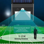LED Solar Powered Motion Sensor Wall Light 1/2/4PCS