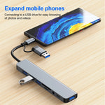 OmniLink™ 8-in-2 USB-C Hub | 5Gbps Ultra-Fast Dock