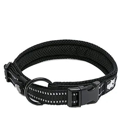 Truelove Reflective Padded Dog Collar