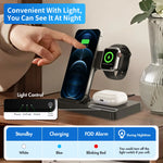 3-in-1 Wireless Charging Station — Foldable Magnetic Fast Charger