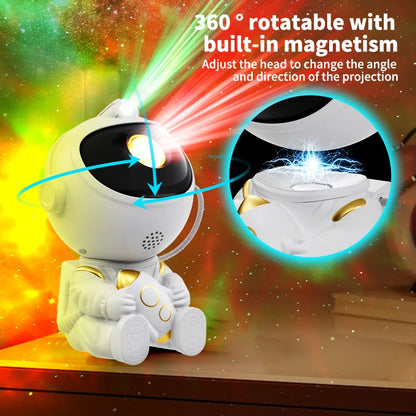 Astronaut LED Galaxy/Star projecting Light