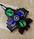 SkyStunt™ K500max RC Fighter Jet (LED Stunt Drone)