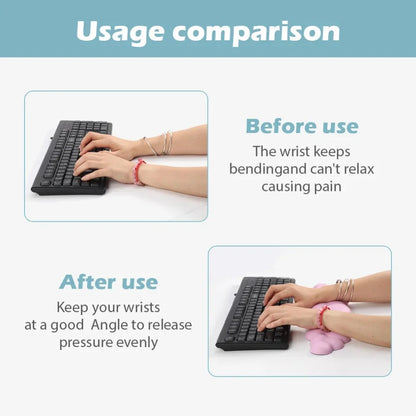 CloudComfort™ Ergonomic Mouse Wrist Rest (Memory Foam)