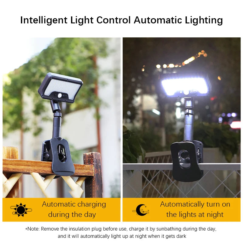 360° Outdoor Motion Sensor Solar Light