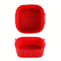 1 square silicone air fryer liner