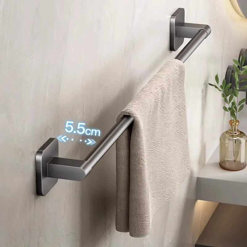 Wall Mounted Towel Rack | Single Rod