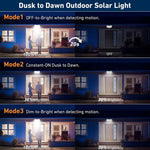 Solar Motion Sensor Wall Lights
