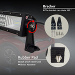 Curved LED Light Bar | Offroad 12V 24V SUV ATV 4x4
