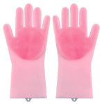 Pet Grooming & Bathing Gloves | Dog & Cat Hair Remover