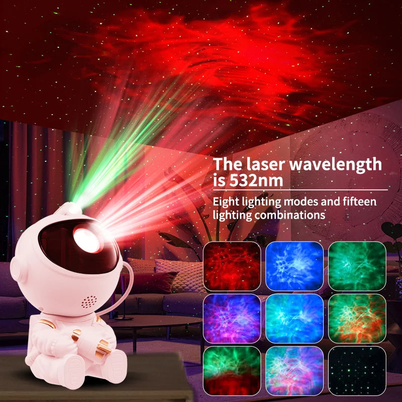 Astronaut LED Galaxy/Star projecting Light