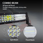 Curved LED Light Bar | Offroad 12V 24V SUV ATV 4x4