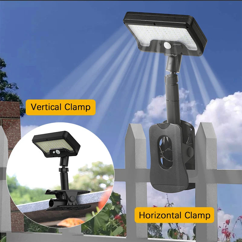 360° Outdoor Motion Sensor Solar Light