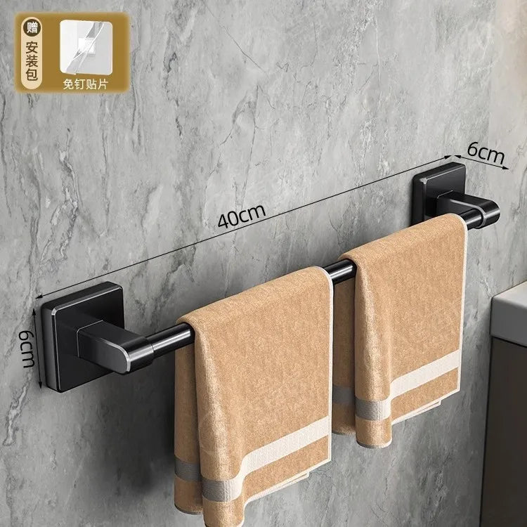 Wall Mounted Towel Rack | Single Rod