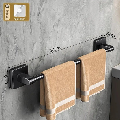 Wall Mounted Towel Rack | Single Rod