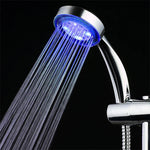 LED Color-Changing Shower Head | Water-Powered