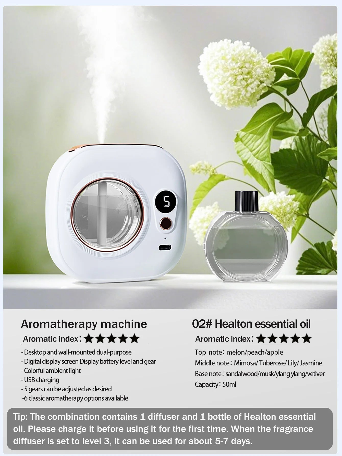 Aura Cloud hotel style diffuser