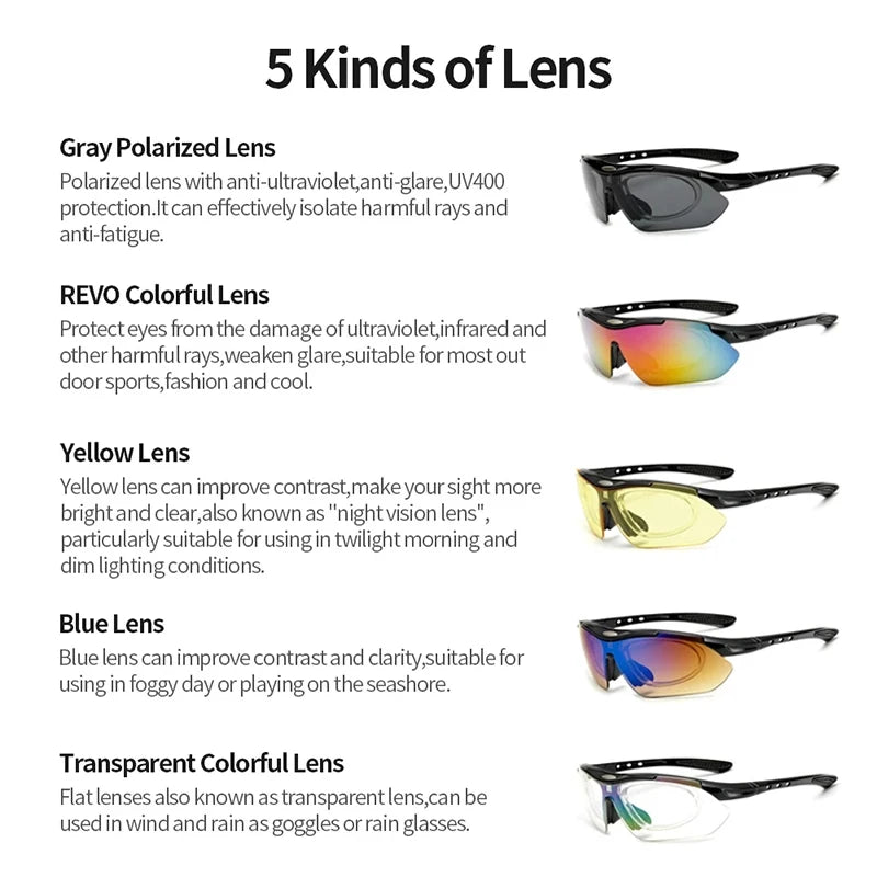 Cycling Glasses for Men & Women