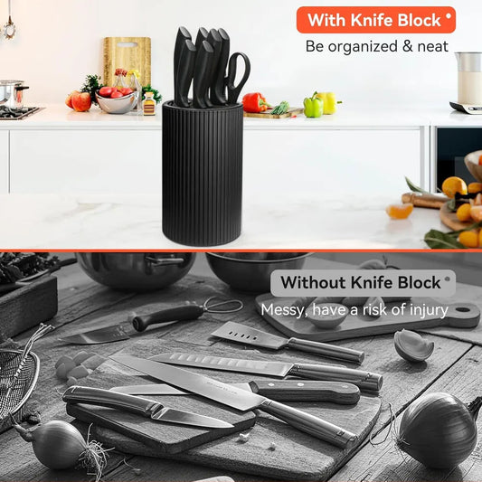 Kitchen Knife Storage Holder Stand