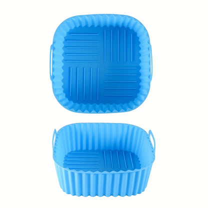 1 square silicone air fryer liner