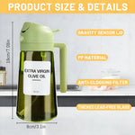 Green Glass Oil Dispenser 470mL