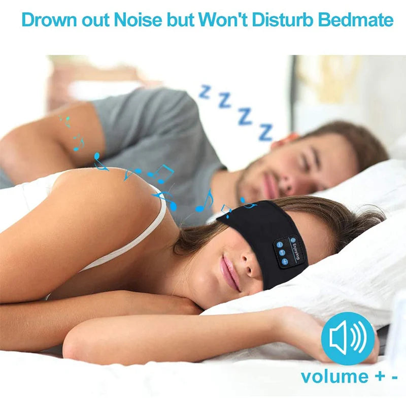 Bluetooth Wireless Headphones 5.0 Sleep Mask Headset
