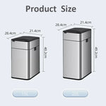 Stainless Steel Smart Trash Can
