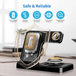 3-in-1 Wireless Charging Station — Foldable Magnetic Fast Charger