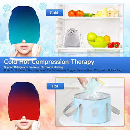 Relief Migraine Relief Cap/Eye mask
