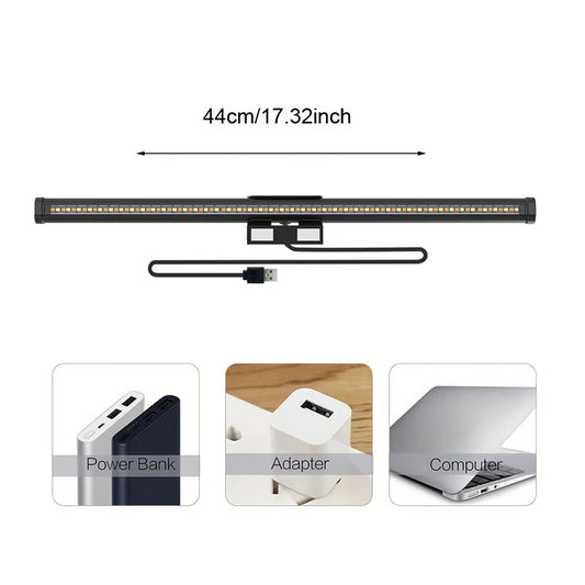 Wiscolor Computer Monitor LED Screen Hanging Light Bar