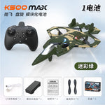 SkyStunt™ K500max RC Fighter Jet (LED Stunt Drone)
