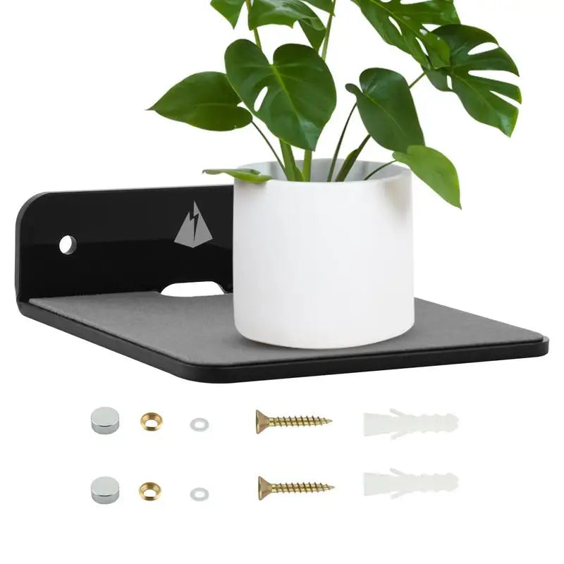 Acrylic Wall Mount Shelf | Speaker & Device Stand