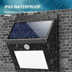 LED Solar Powered Motion Sensor Wall Light 1/2/4PCS