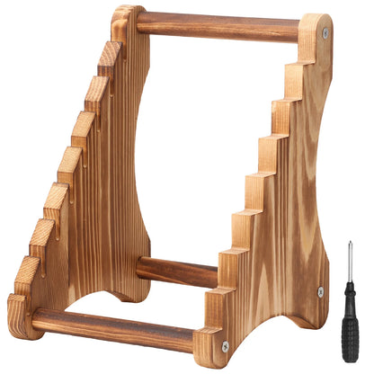 7-Layer Wooden Knife Stand