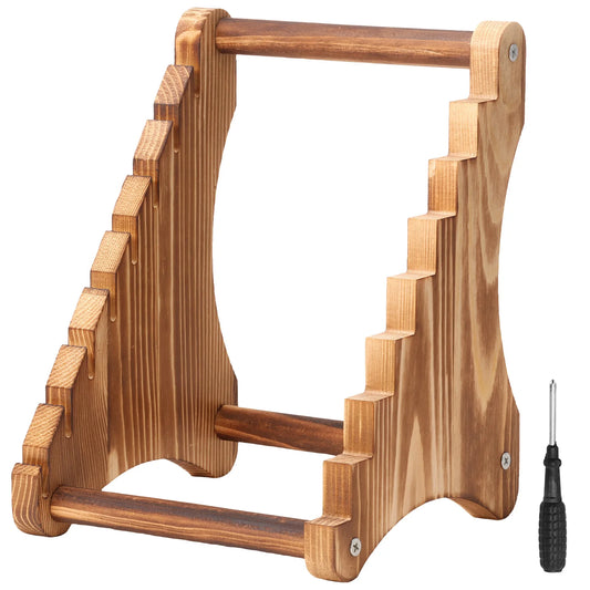 7-Layer Wooden Knife Stand