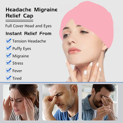Relief Migraine Relief Cap/Eye mask