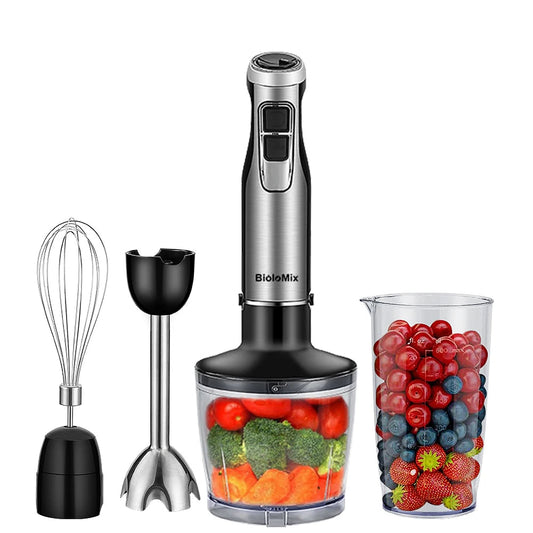 BioloMix 4-in-1 Immersion Hand Blender 1200W