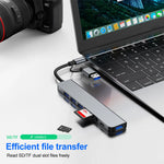 OmniLink™ 8-in-2 USB-C Hub | 5Gbps Ultra-Fast Dock